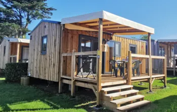 Mietunterkunft - Mobilheim Grand Confort  C 2 Zimmer 24M² Tv - Camping la Mer Blanche