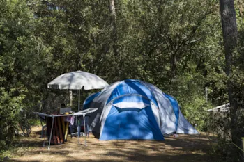 Stellplatz - Stellplatz Komfort (1 Zelt, Wohnwagen, Wohnmobil / 1 Auto / Strom) - Camping Demoiselles Plage