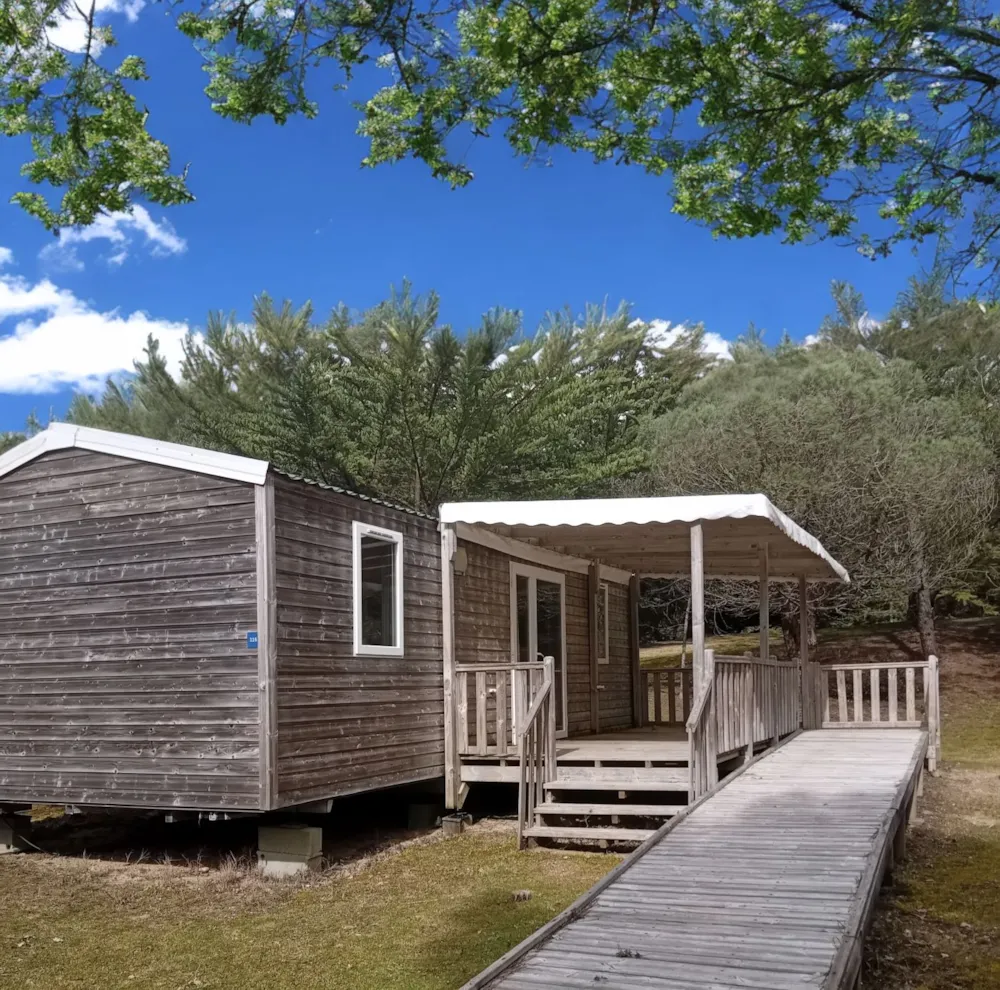 Huuraccommodatie(s) - Stacaravan Confort 25M² (2 Slaapkamers) + Schaduwrijk Terras Voor Mindervaliden - Camping Demoiselles Plage