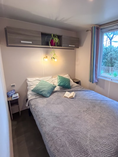 Mobile-home Confort 30m² 3 bedrooms + sheltered  terrace + TV — 3