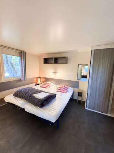 Mobile-home Confort 25m² (2 bedrooms) + covered terrace adapted to the people with reduced mob — 3
