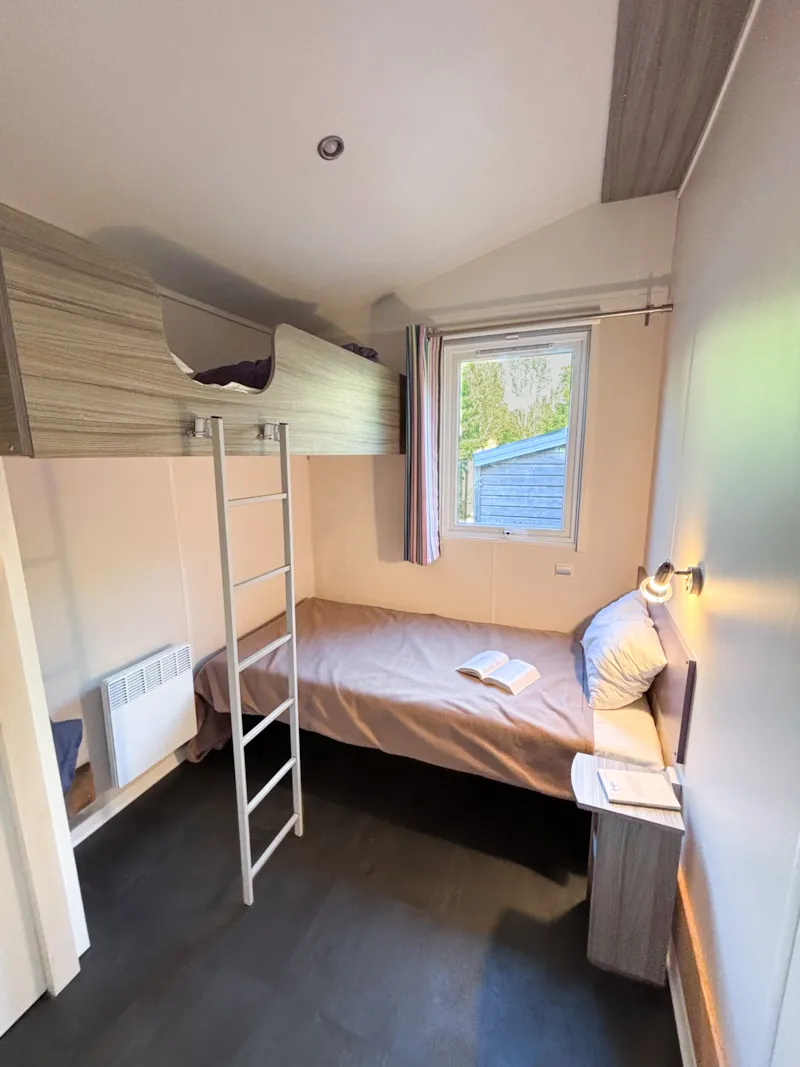 Mobil-Home Confort 25M² Pmr (2 Chambres) + Terrasse Couverte