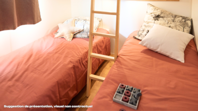 NEW // Homeflower Premium CLIM 29m² (2 bedrooms) + covered terrace + TV + sheets + towels