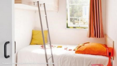 Mobil-home Confort 28m² 2 bedrooms + large terrace PRM (suitable for people with reduced mobility)