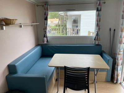 Mobile-home Confort 24m² - 2 bedrooms - Big terrace + TV