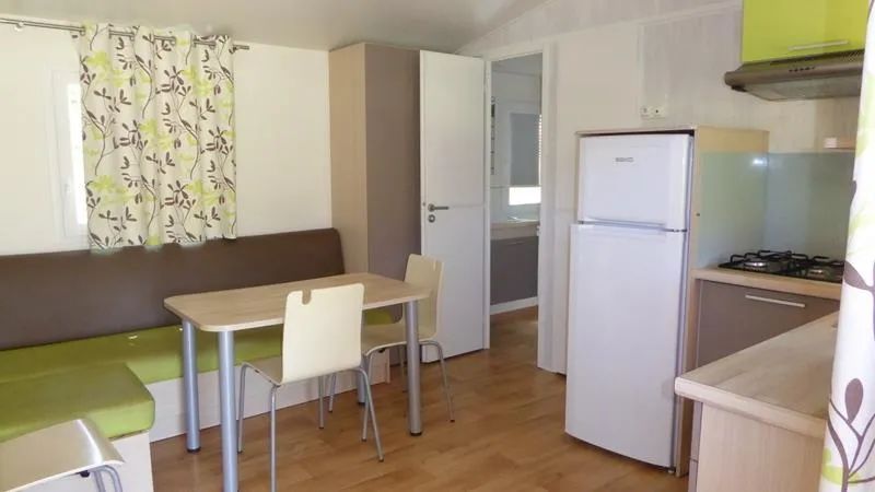 Location - Mobil-Home 2 Chambres - Camping Les Vernades