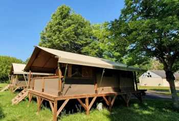 Accommodation - Canvas And Wood Lodge Kenya 34 M² - Camping Les Patis