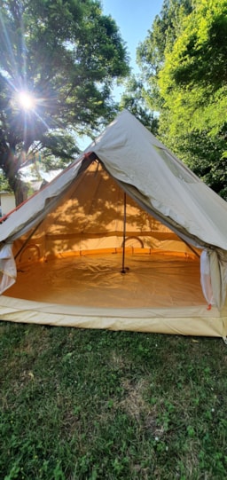 Huuraccommodatie(s) - 5-Persoons Gobi Tipi Tent - Camping Les Patis