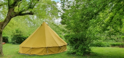 Glamping tent