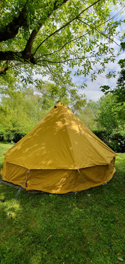 Glamping tent