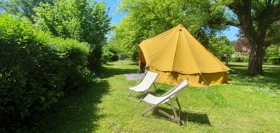 Glamping tent