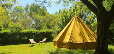 Glamping tent
