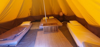 Glamping tent