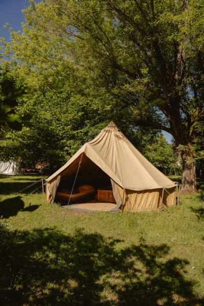 Glamping tent