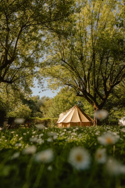 Glamping tent