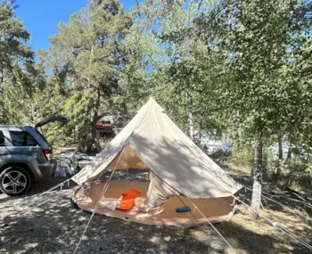 Stellplatz - Stellplatz 1 Zelt Oder 1 Wohnwagen + 1 Auto - Camping Le Haut Verdon