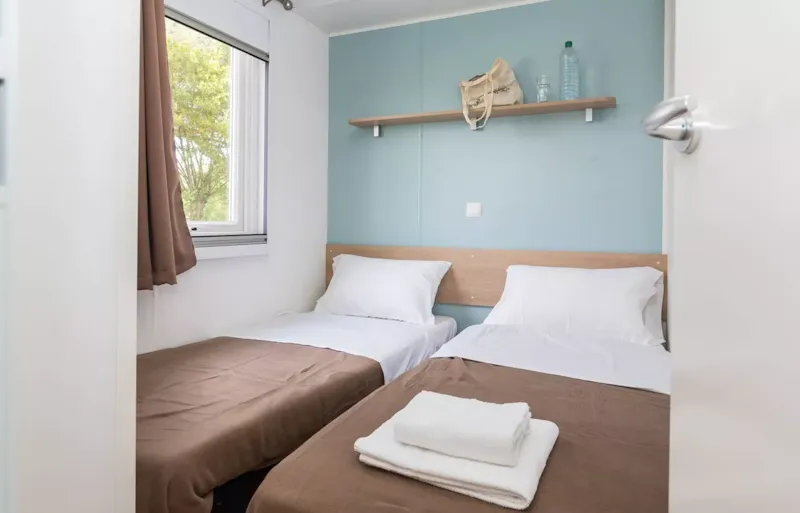 Mobil Home Confort 27M² (2 Chambres) + Terrasse + Tv