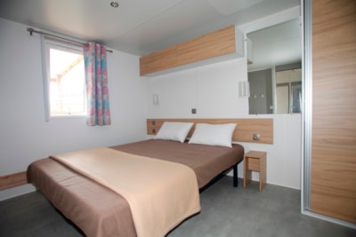 Mobile Home Confort PMR 29m² - 2 bedrooms - Covered terrace - TV