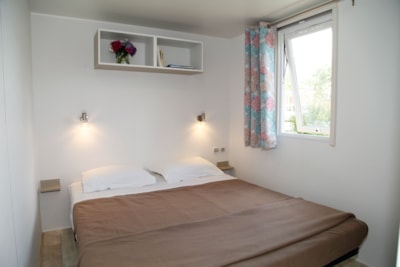 Comfort mobile home 32m² - 3 bedrooms - Covered terrace - TV - dishwasher