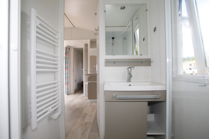 Mobil-Home Confort 32M² - 3 Chambres - Terrasse Couverte - Tv - Lave-Vaisselle