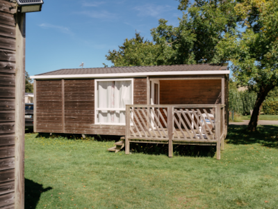 Mobile Home Confort 22m² - 2 bedrooms - Semi-covered terrace - TV - dishwasher