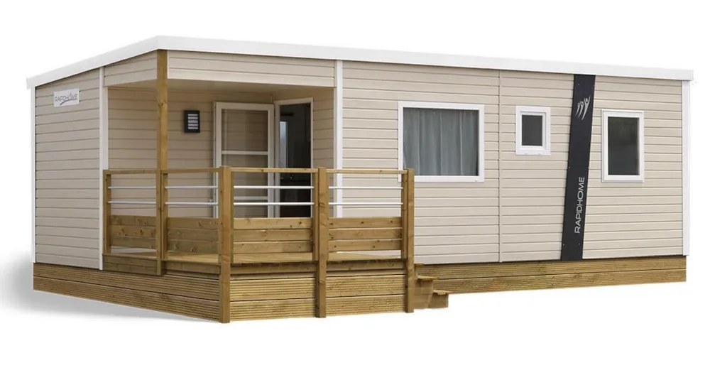 Location - Mobil Home 3 Chambres Alizé - Camping Abbatiale