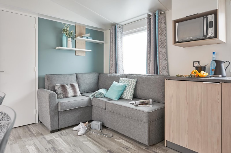 Stacaravan 3 slaapkamers Lodge