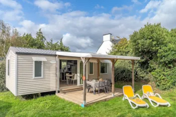 Mietunterkunft - Cottage 3 Schlafzimmer** - Camping Sandaya Port Manec’h