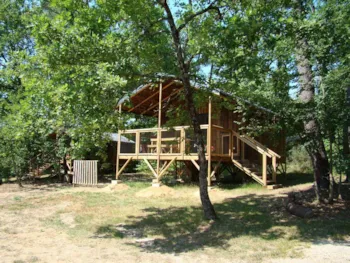 Mietunterkunft - Premium Hütte 42M2 | 2 Schlafzimmer | Badezimmer | Wc - Camping Ecoresponsable Le Rêve