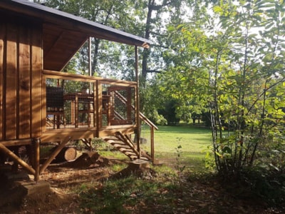PREMIUM HUT 30m2 | 1 bedroom | Shower room with WC
