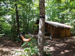 Location - Ecolodge Safari Toile Et Bois Xxl - Camping Ecoresponsable Le Rêve