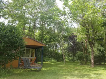 Mietunterkunft - Chalet Komfort 35M2 | 2 Schlafzimmer | Bad & Wc - Camping Ecoresponsable Le Rêve