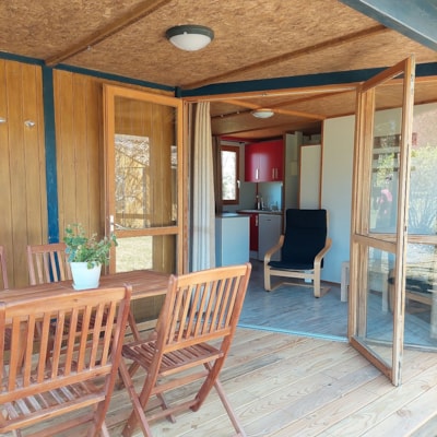 CHALET COMFORT 35m2 | 2 bedrooms | Shower room & WC