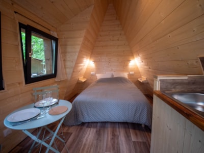 A-frame cabin | 1 bedroom | Kitchen | Terrace