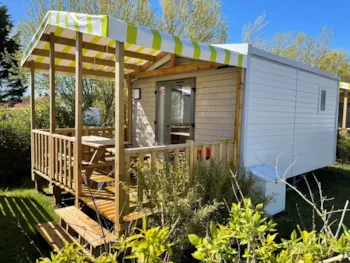 Mietunterkunft - Mobil-Home Bora 1 - 18 M² - 1 Zimmer - Camping de L'Eden