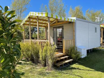 Mietunterkunft - Mobil-Home Bora 2 - 18 M² - 1 Zimmer - Camping de L'Eden