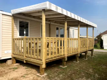 Mietunterkunft - Mobilheim Magnolia - 32 M² - 3 Schlafzimmer - Camping de L'Eden