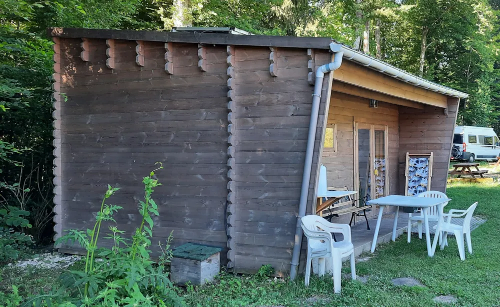 Capanna di legno 18m² Apia - Cucina - senza sanitari