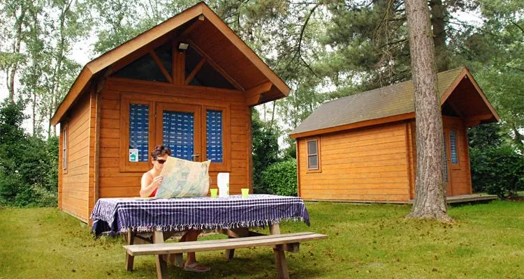 Mietunterkunft - Wanderhütte (Ohne Sanitäranlagen) - Vakantiepark Tulderheyde