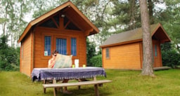 Accommodation - Hiker Cabine ( Without Private Toilet Blocks) - Vakantiepark Tulderheyde