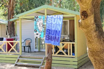 Mietunterkunft - Chalet Tonga - Camping de la Plage