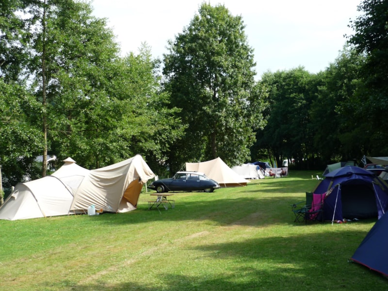 Stellplatz nature Tent (ohne élect)