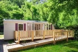 Mobil-Home  -  PRIVILEGE - 2 chambres - TV - avec terrasse
