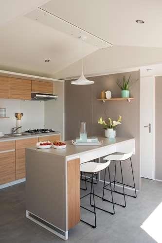 Mobile-home - PREMIUM - 2 bedrooms - TV - with covered terrace - dishwasher
