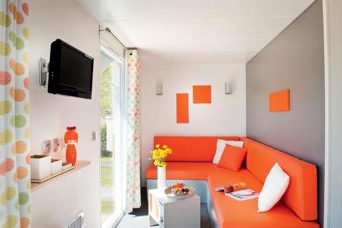 Mobil Home  - Premium - 2 Chambres - Tv - Avec Terrasse Couverte - Lave Vaisselle 1/4 Pers