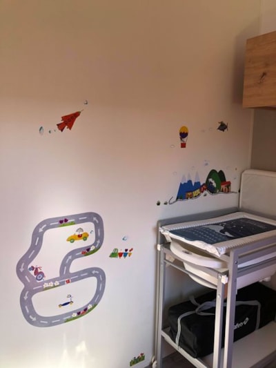 Mobile-home - PREMIUM - Baby FAMILY - 2 Bedrooms - TV - with terrace, games room, dishwasher