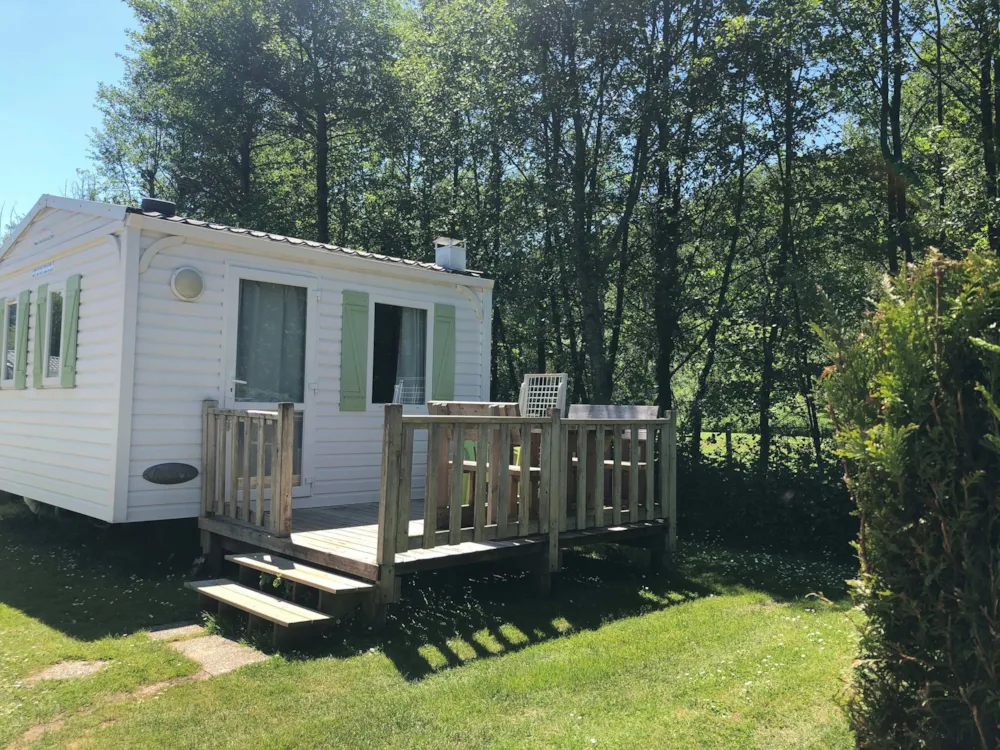 Location - Mobil-Home -  Classique - 1 Chambre - Tv - Terrasse - Sites et Paysages Domaine de la Catinière