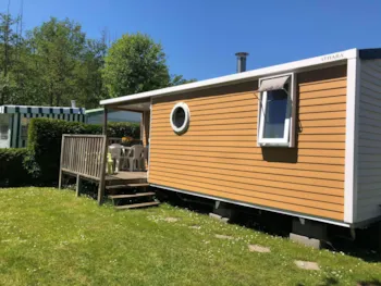 Mietunterkunft - Mobilheim - Komfort - 2 Schlafzimmer - Tv - Mit Halbüberdachter Terrasse - Sites et Paysages Domaine de la Catinière