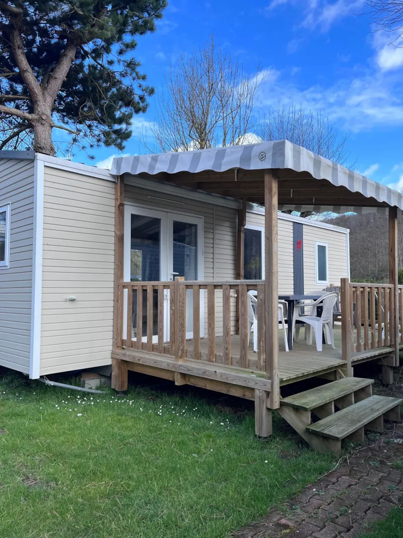 Mobil-Home - Privilege - 2 Chambres - Tv - Avec Terrasse Semi Couverte (Dimanche/Dimanche)