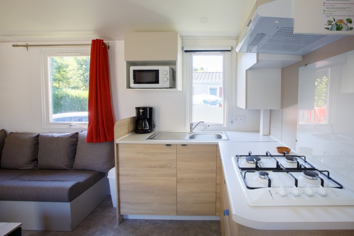 Mobil-Home - Confort - 2 Chambres - Tv - Sans Terrasse